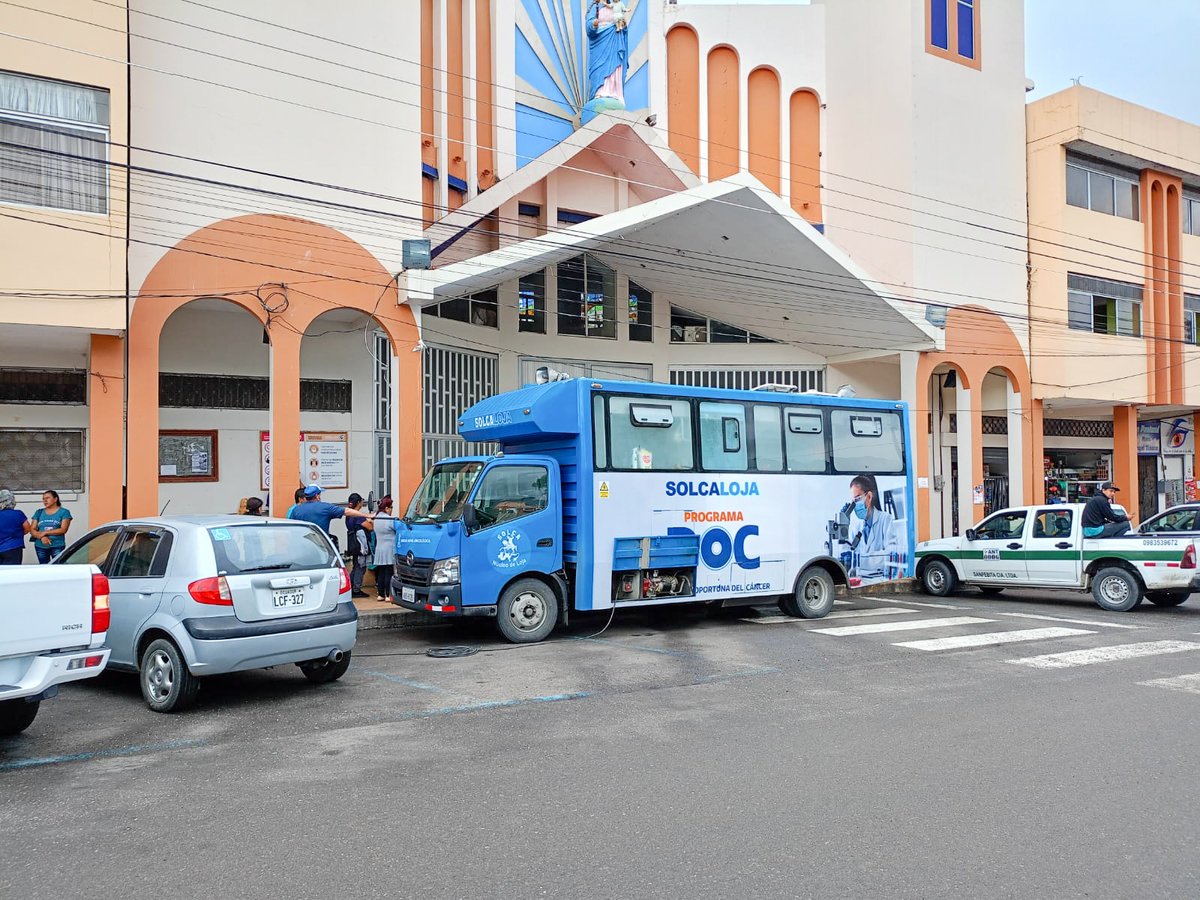 solca_loja's tweet photo. #programadoc
Durante los días 5,6 y 7 de febrero se realizó en #Catamayo, la atención con exámenes de laboratorio gratuitos para la detección del cáncer del Programa DOC: en el parque central, barrios Trapichillo y San José respectivamente. https://t.co/WFJ9bzmLjz