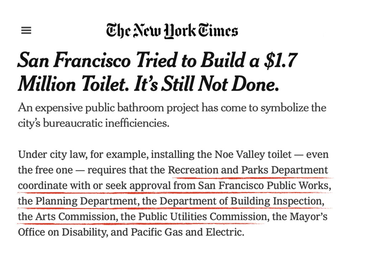 Do you remember San Francisco's $1.7m Toiletgate?  
I looked at the occupational mix in the relevant departments.  It's worth noting that they employ:

-More 'planners' than plumbers
-More mgmt. 'assistants' than architects
-As many managers, execs, & 'analysts' as engineers
