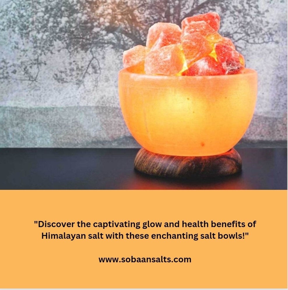 Carved from pure Himalayan salt crystals, these bowls can be used for various purposes. They can be used as serving bowls for food, as decorative pieces, or even as natural air purifiers. 
#sobaansalts #letsconnect #himalayansalt #decoration #decor