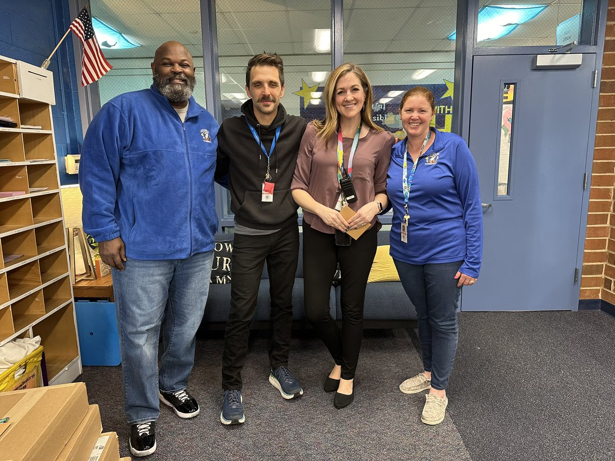 WE ARE….Leesburg!!!! School Counselor Appreciation week. We are fortunate to have Mrs. Fabis and Mr. Lesher. They ensure we all SOAR with Four. <a href="/BowTiedPrincipl/">BowTiedPrincipal</a> <a href="/nikole_mullen/">Nikole Mullen</a> <a href="/MrsFabisLCPS/">Bess Fabis</a> <a href="/Leesburg_ES/">Leesburg Elementary School, VA</a> <a href="/LEESBIF/">Rhonda Parvin</a>