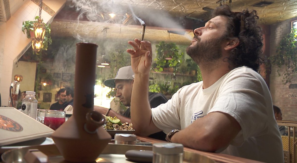 KTLA's tweet photo. OG Cannabis Café at 1201 N. La Brea Ave. in West Hollywood has resumed service after it closed in 2020.
https://t.co/w5toBRy7ax https://t.co/owiB2TgwPr