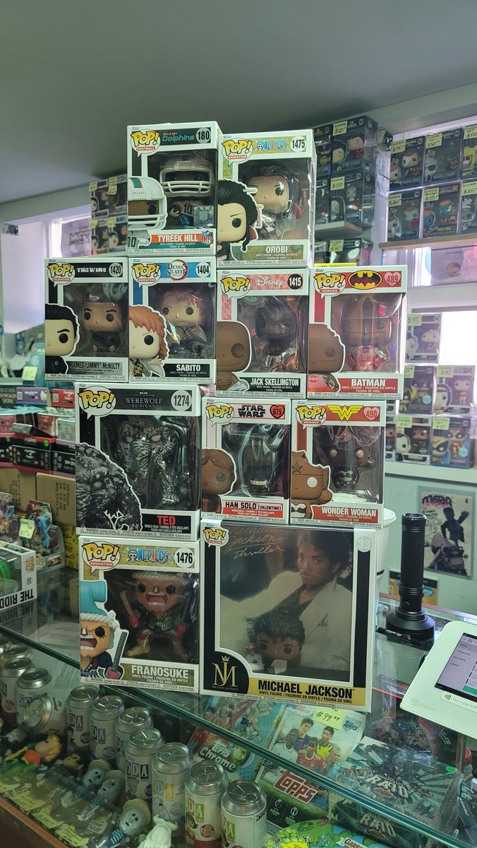 AlternateToys's tweet photo. 🚨 NEW RELEASE ALERT 🚨
#newrelease #funko #funkopop #funkopops #pops #originalfunko #popshop #pophunting #collectible #shopsmall #onepiece #michaeljackson #thriller #valentinesday #werewolfbynight #demonslayer #thewire #tyreekhill #orobi #jackskellington #batman #wonderwoman https://t.co/rgcKc5j2Eg