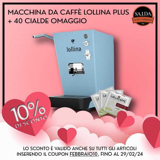 Lollina Candy , la tua macchina da - Casa Cialde Caffè