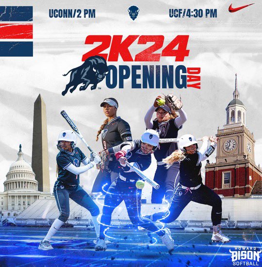 Today is the day! Your Bison take on UCONN &amp; UCF to open season ♥️💙