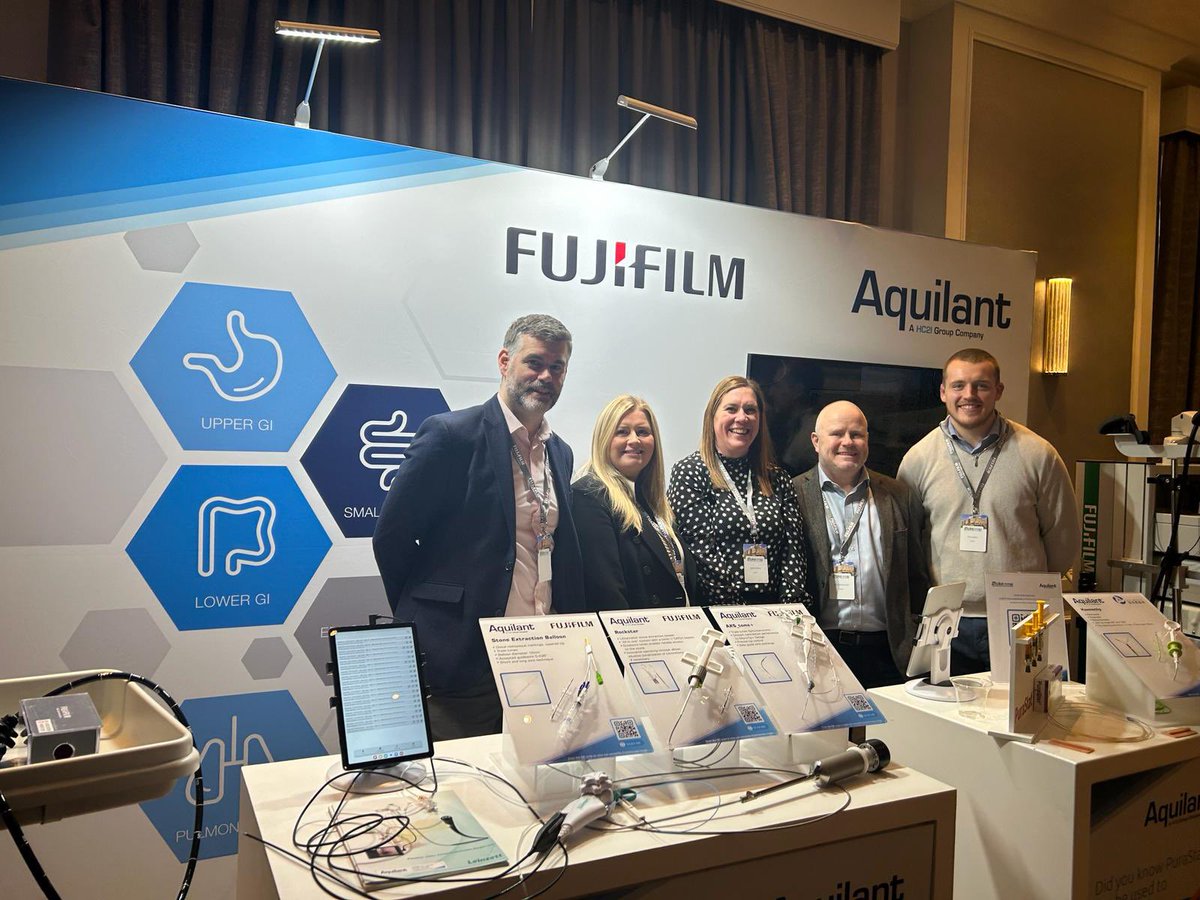 AquilantGI's tweet photo. We have had a great first day at the Stoke EURCP symposium!
Pop by to find out more about #PuraStat #Medwork ERCP accessories and the new #Leinzett video cholangioscope
#StokeEURCP24 #ERCP #videocholangioscope https://t.co/iY4KGqYRM4
