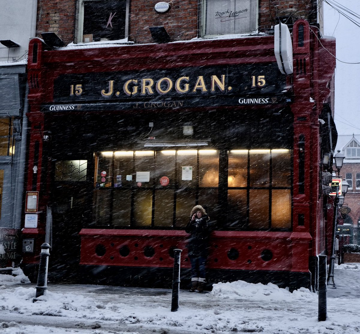 Dublin March 2018. ❄️🍺🥪 @GrogansPub #dublin #beastfromthesast #winter #WinterIsComing