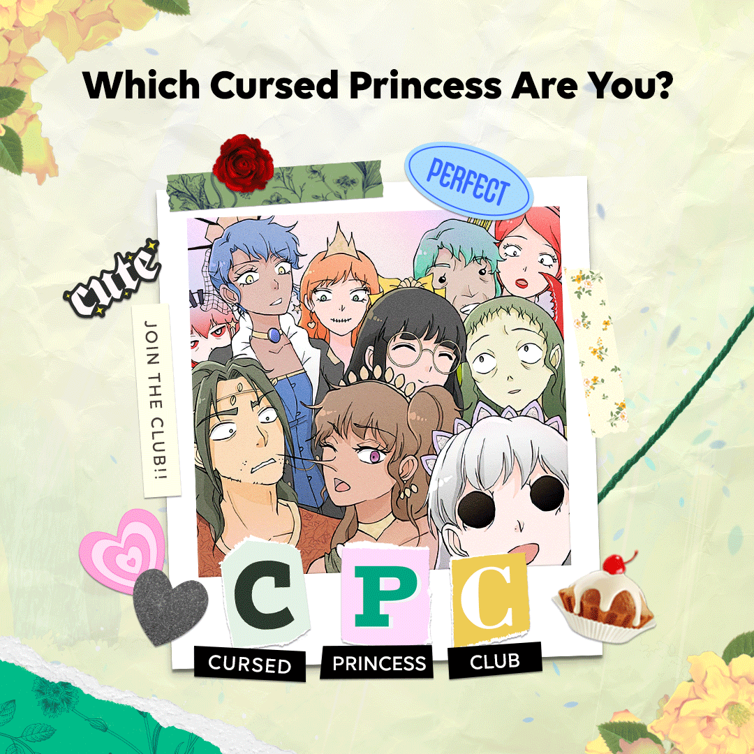 webtoonofficial's tweet image. must take quiz to join our tea parties 🍵 #CursedPrincessClub #WEBTOON @iamlambcat 

👑 bit.ly/3UsK6RO