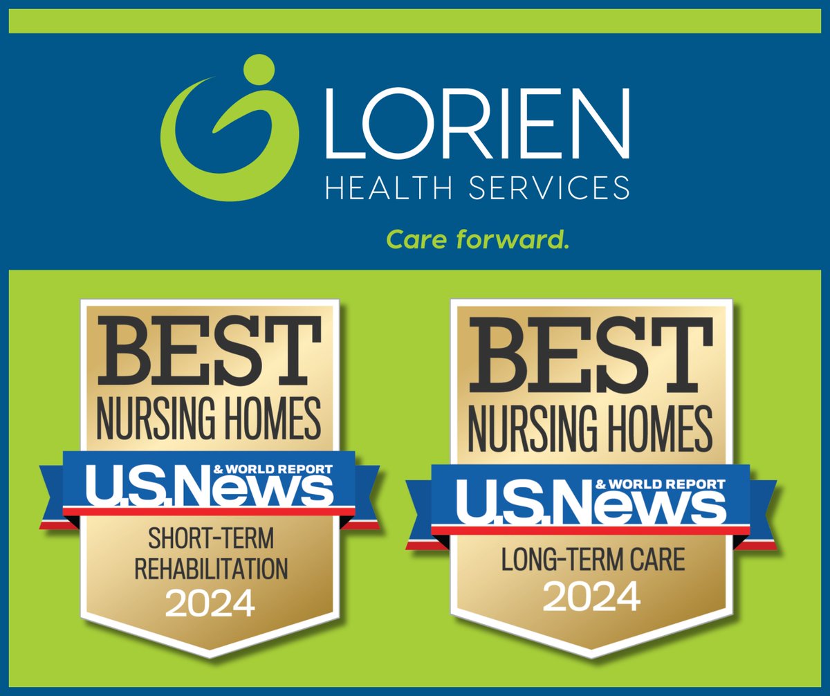 LorienHealth's tweet photo. #ThrowbackThursday to that amazing moment when SIX of our Lorien communities were recognized by the U.S. News &amp; World Report!

Read more here: https://t.co/YddmCdj6II

#BestNursingHome  #SeniorLiving  #AwardWinningCare #QualityCare #Rehabilitation  #CareForward https://t.co/kM3RG0Qb35