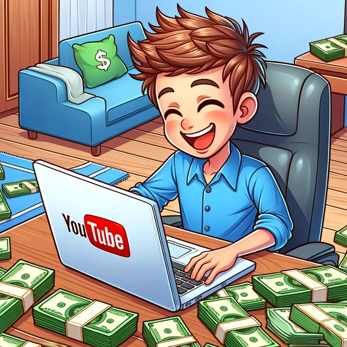 Mi último vídeo de YouTube me hace ganar 5.124,91$ 

Y me llevó 20 minutos hacerlo (sin mostrar mi cara)

Pon un like y descubre los 3 sencillos pasos para hacer lo mismo :