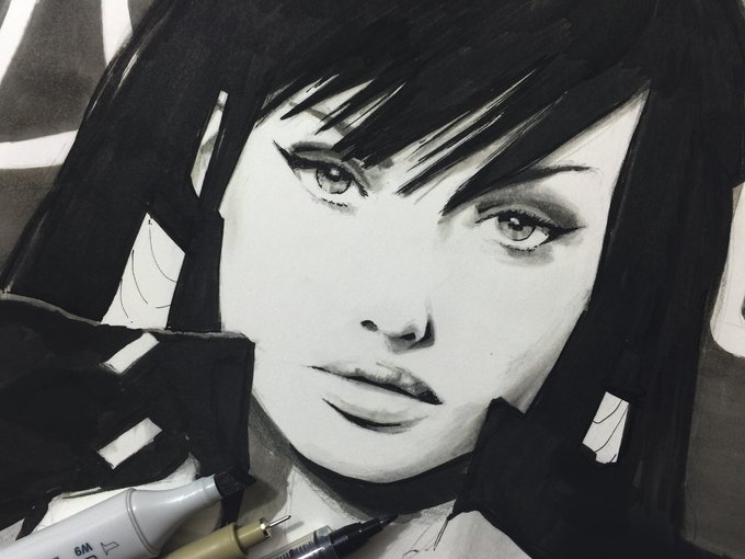 Copics, Kuratake pens and pencils from 2015. Showtime | ショータイム

#traditionalart #art #pencils #copics #markers #artwork 