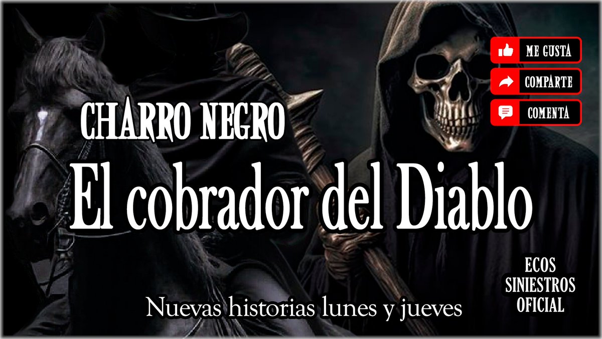EcosSiniestrosO's tweet photo. Recordando que... ¡Es hoy, es hoy! nuevo cuento ¡No te lo pierdas! No podemos dejar fuera esta historia que se basa en una gran leyenda de terror. ¡¡Nos escuchamos al rato!!
#ecossiniestrosoficial #cuentoterror #Escuchalo #charronegro https://t.co/QuFEW3gCjs