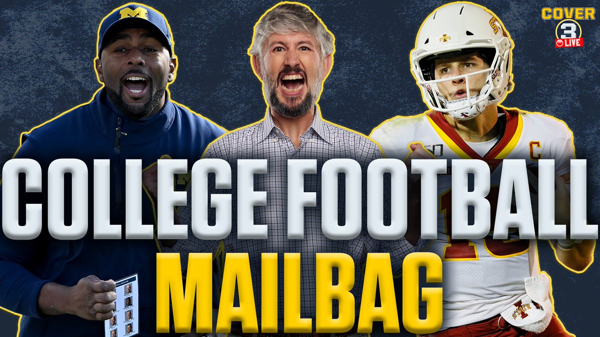 ICYMI we opened up the mailbag today! 2:17 Throwback QBs 9:50 Super Bowl Preview 18:20 Saban Coaching Clinic 22:40 Boston College 27:43 Chip Kelly 39:43 Jim Harbaugh’s raid 45:49 Michigan title vacated? 51:10 Mike Elko in year one Go check it out! youtube.com/live/zVz9Y0ivQ…