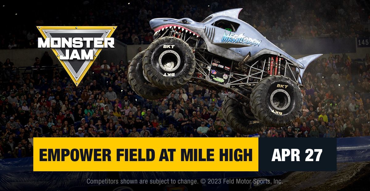 .@MonsterJam is coming back April 27! Presale starts next week. 👀 More info: buff.ly/48YtAgF