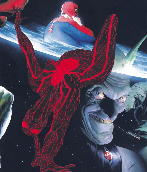 Earth X #8   #marvelcomics #comicart #comicartist #throwback 