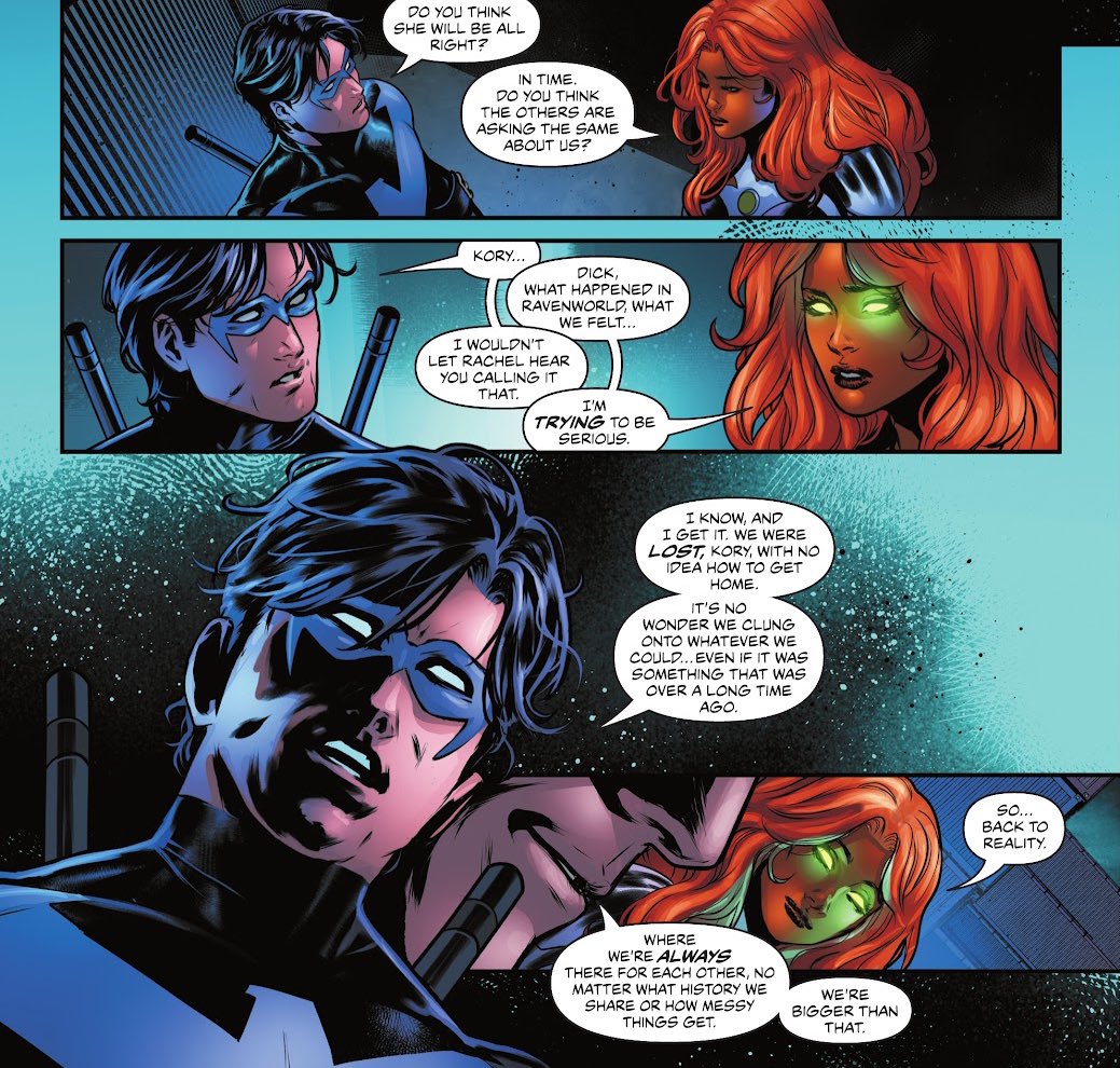 dickkoryquotes's tweet photo. dick &amp; kory in titans united: bloodpact (2022) #6 https://t.co/3XrBNugStu