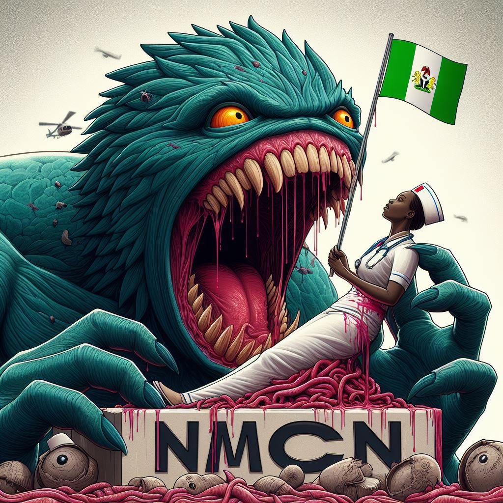 NMCN is clearly eating up the nursing profession. NMCN is damaging the Nigerian nursing profession NMCN is oppressing the Nigerian nurses NMCN is stripping Nigerian nurses home and abroad of their human right!! #NotoNMCNverificationrules