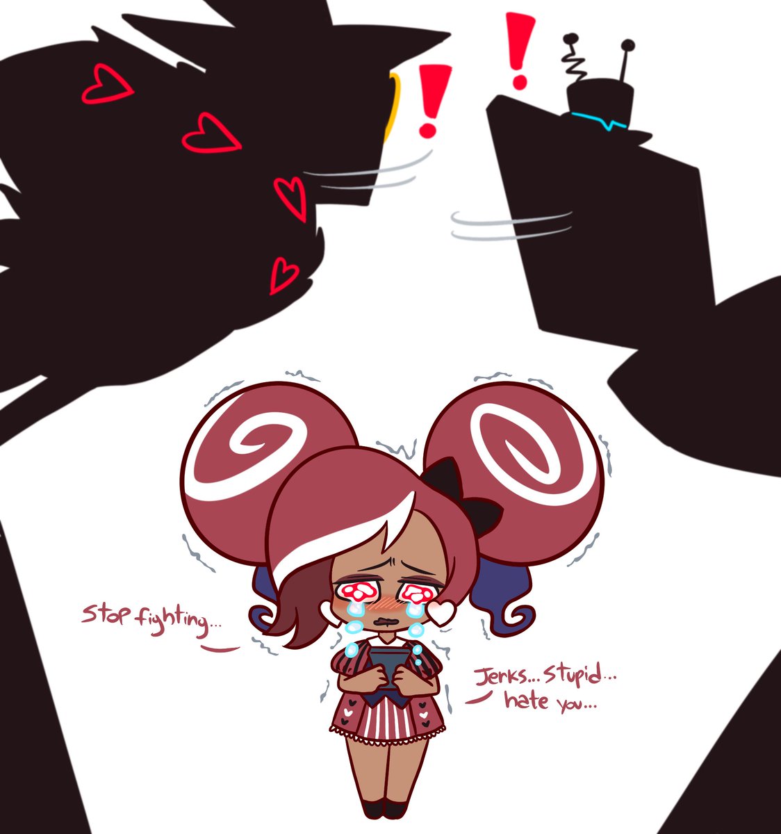 ele_neiro's tweet photo. Got a new obsession after the finale oUo✨

#HazbinHotel #StaticMoth #HazbinHotelValentino #HazbinHotelVox  #HazbinHotelVelvette https://t.co/NgkHWH1TwZ