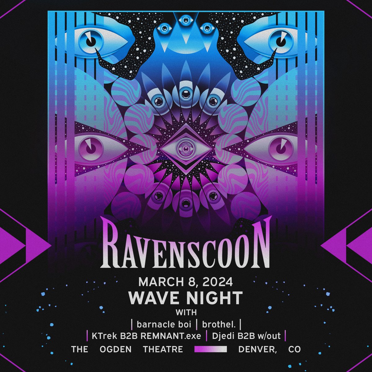 Hello friends! I can’t believe we’re just a MONTH out from @ravenscoon’s Wave &amp; Rage at @OgdenTheatre! Word on the street is that not many tickets are left. So if you don’t want to be LEFT outside, then you should grab yours soon.

Get yo tix: axs.com/series/20619/r…