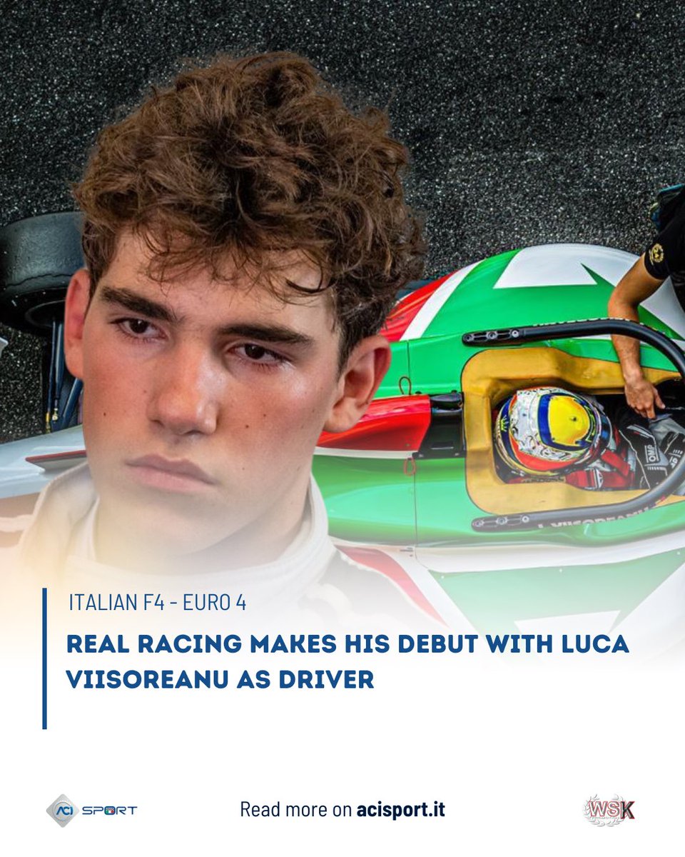 Romanian team Real Racing is ready to make its debut in the Italian F4 and Euro4 championship. 💪 The pilot choosen for this new adventure is the compatriot Luca Viisoreanu, also ready to start after the jump from karting. ➡️ acisport.it/en/F4/news/202…