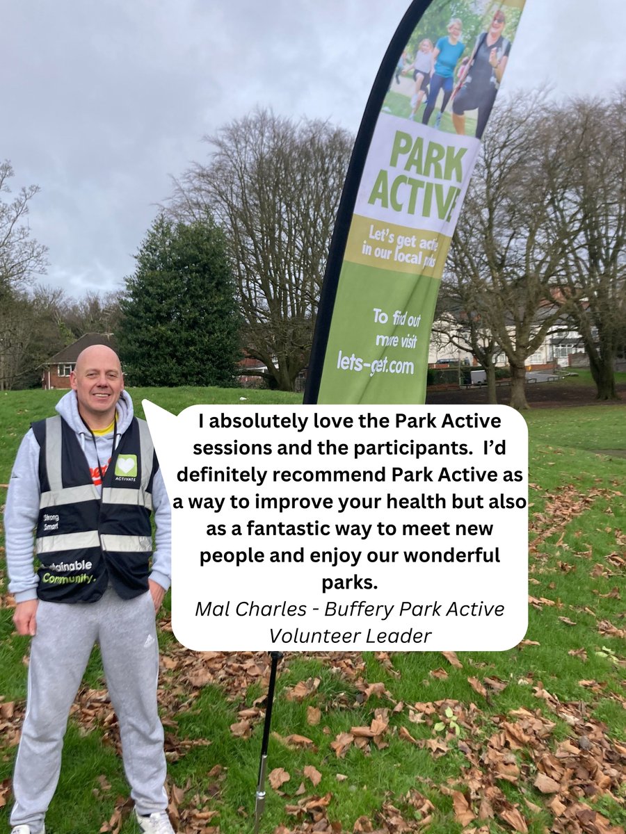 HealthyDudley's tweet photo. To celebrate 5 years of Park Active - the free volunteer-led exercise sessions in borough parks - throughout Feb we are shining a spotlight on each session.
Next up Buffery Park, Dudley, which takes place Wednesdays 9.30 β 10.15am
https://t.co/WgrYDktIxG
#Dudley #ParkActive https://t.co/xrhVEF69XW