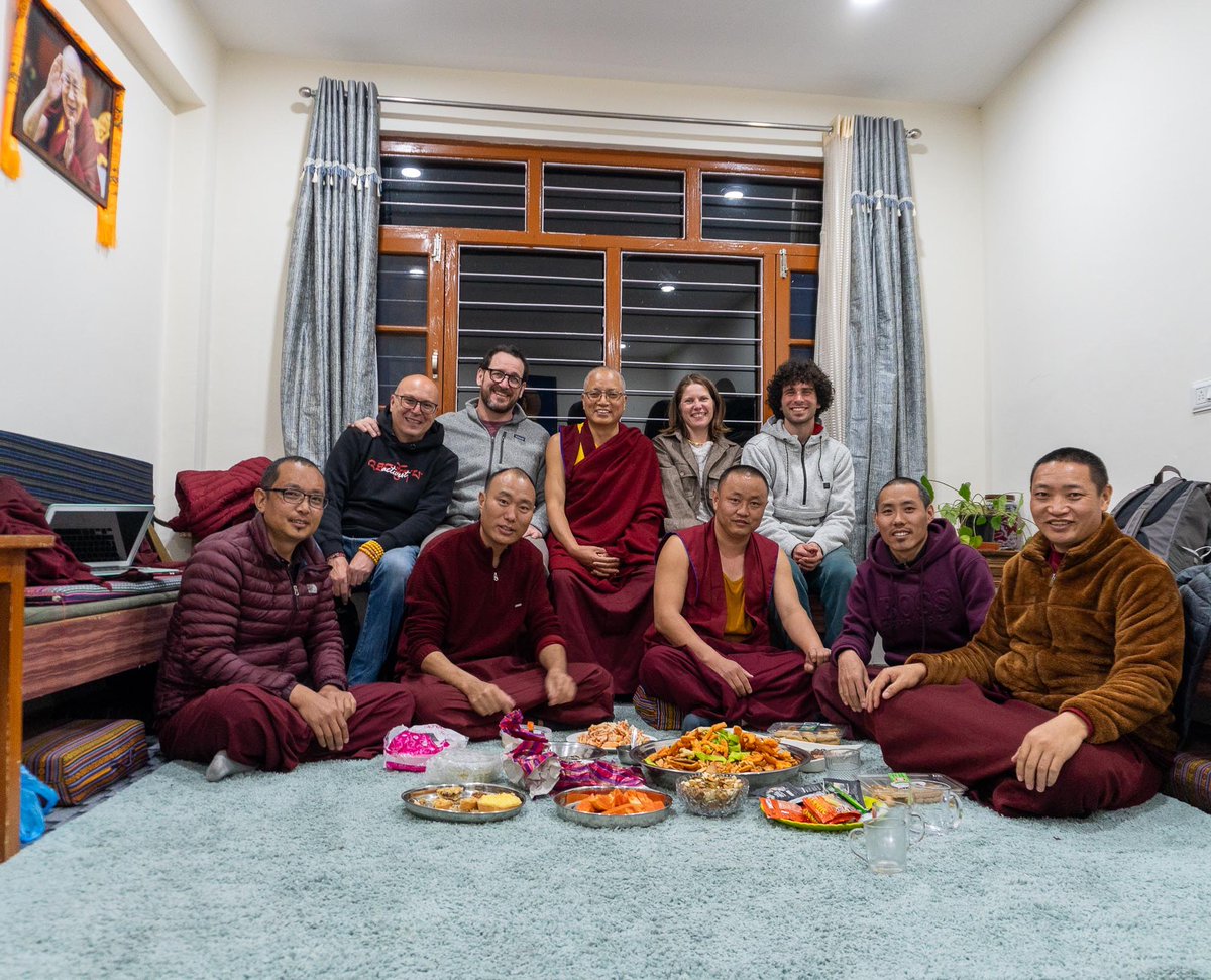 bobbydevito's tweet photo. Joyous Effort and Guthuk. Many thanks to the monks from Drepung Loseling for making such a great soup, and an entire day of dharma debate and Q&A with the Geshes.
Losar Tashi Delek 🙏
#freetibet
#dhasa
#losar
#lunarnewyear
#drepungloseling
#shide
#ltwa https://t.co/S1h2ryuWRA
