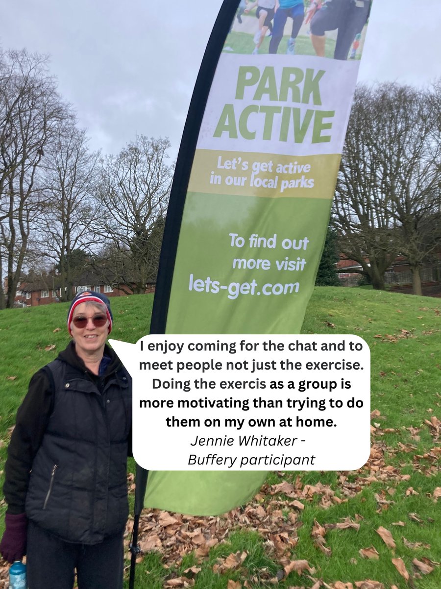 HealthyDudley's tweet photo. To celebrate 5 years of Park Active - the free volunteer-led exercise sessions in borough parks - throughout Feb we are shining a spotlight on each session.
Next up Buffery Park, Dudley, which takes place Wednesdays 9.30 β 10.15am
https://t.co/WgrYDktIxG
#Dudley #ParkActive https://t.co/xrhVEF69XW