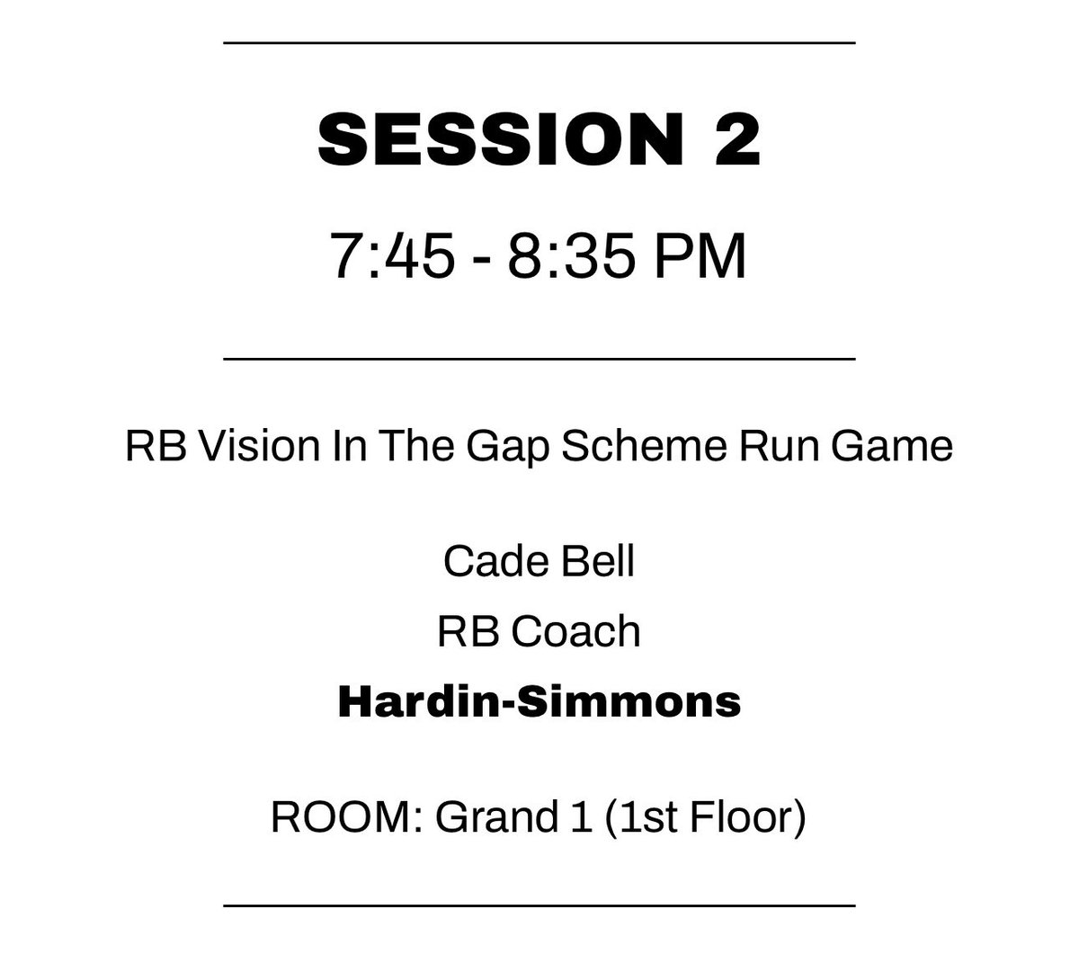 CadeBell_AHS's tweet photo. Can’t wait to be speaking @GlazierClinics this weekend!

Saturday, February 10th 2024

Location: Sheraton DFW Airport Hotel

Excited to take time and talk some ball and more importantly showcase @HSUCowboys to the great state of Texas! https://t.co/Un9TCteIHM