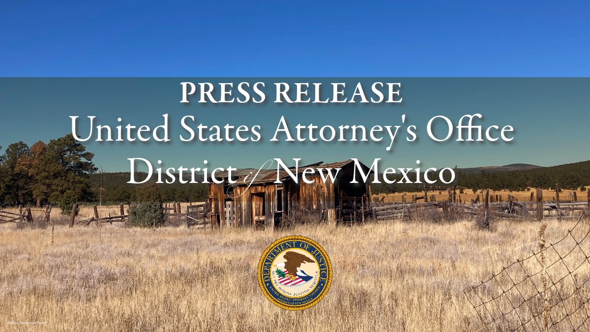U.S. Attorney NM (@USAO_NM): "PRESS RELEASE: New Mexico Landlords to Pay $42,000..."