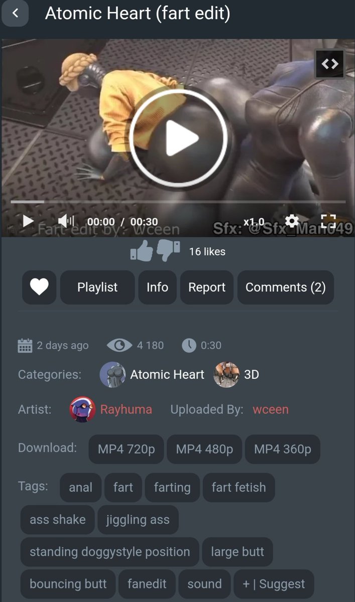Sfx_Man049's tweet photo. I think I kinda regret doing that sound effects track now XD.
Well everyone has different fetishes. https://t.co/nRgflvgB0U