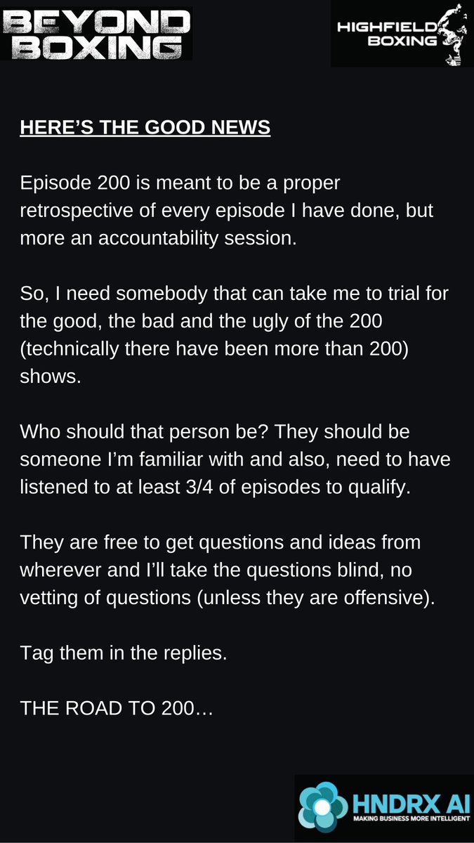 Highfield Boxing 🐲 tweet media