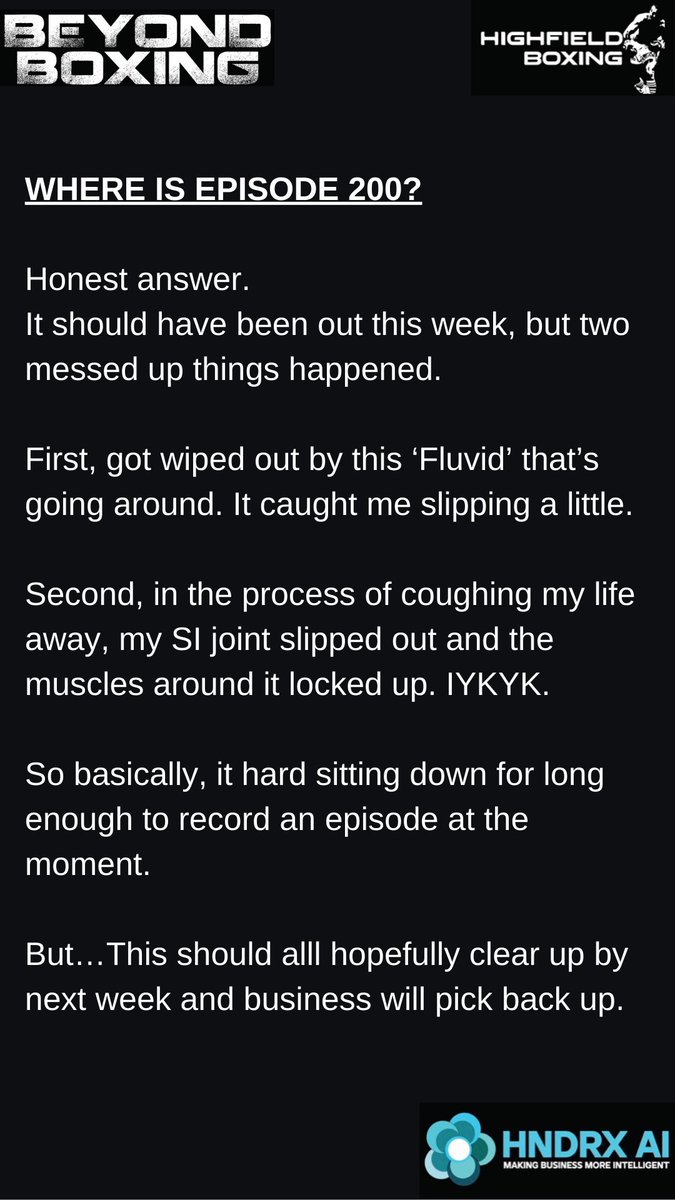 Highfield Boxing 🐲 tweet media