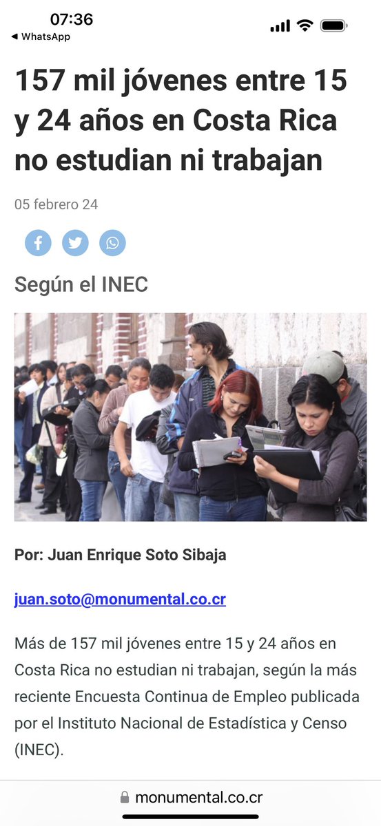 mg889's tweet photo. La violencia que nos atrapa resulta en mucho de una ecuación fatal… De un lado la merma continua en el ₡₡₡ para Educación que es invertir en crecimiento y desarrollo de cada nueva  generación y por otro el incremento sostenido de exclusión laboral en juventud vulnerabilizada https://t.co/9quNoQCQID
