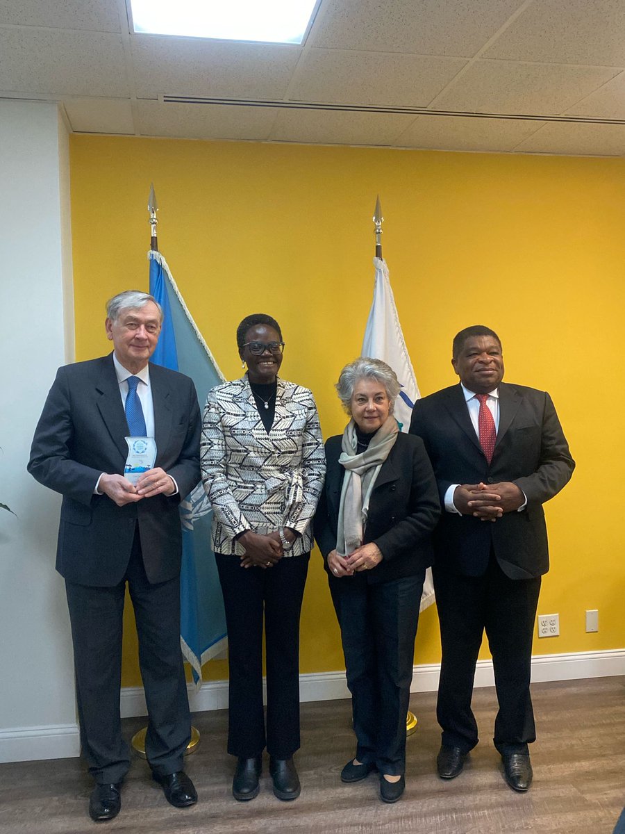 ClubdeMadrid's tweet photo. 🗽Today our President @_DaniloTurk and our Young Decision Maker Gomin Camacho met with the @IPUparliament President and SG.    

They discussed the current state of democracy and how to protect it.  

#WYDEcommunity #WYDEngagement #WYDEYouth #YouthDemocracyCohort #YDC https://t.co/mMhNtHp03F
