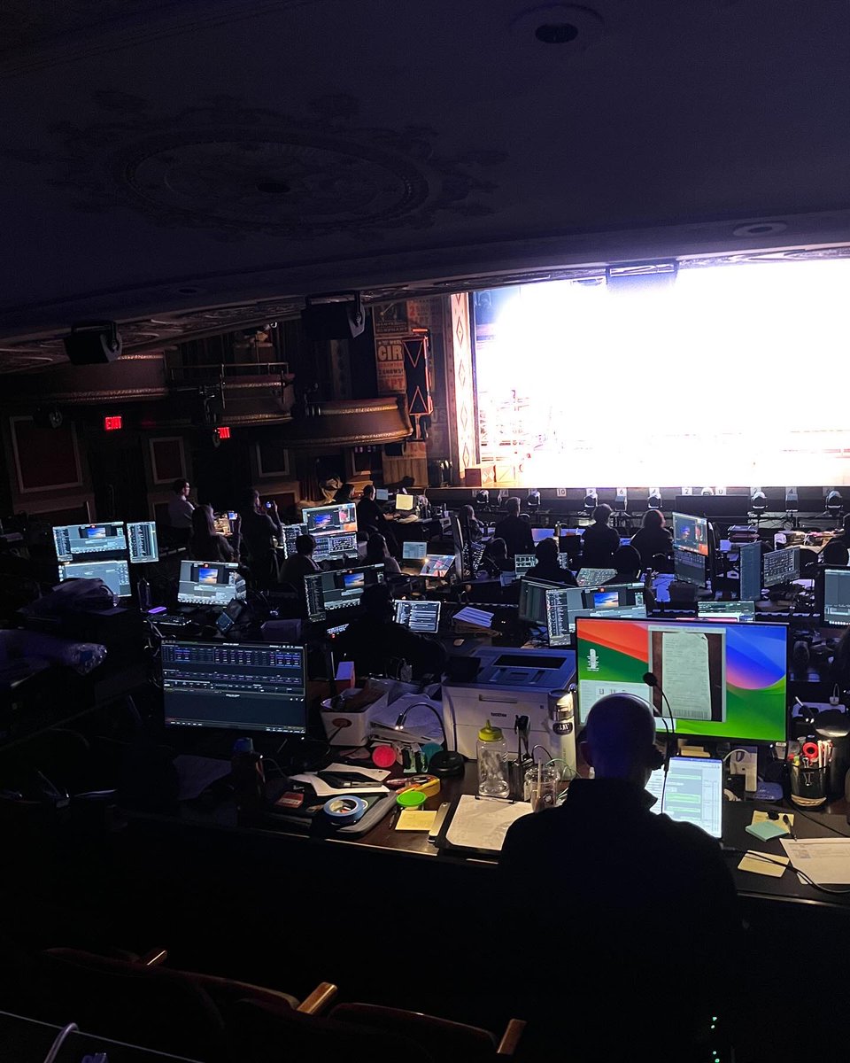 BROADWAY IS BONKERS BRING A MONITOR ☄️

<a href="/W4Emusical/">Water for Elephants the Musical</a> <a href="/PigPenTheatreCo/">PigPen Theatre Co.</a>