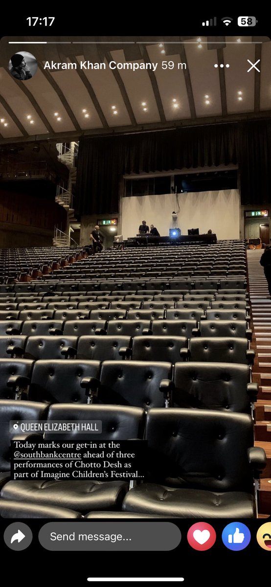 Stags_dance's tweet photo. Looking forward to seeing @AkramKhanLive at the @southbankcentre tomorrow #dance #performance https://t.co/PUBMlA5f07