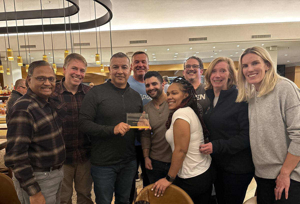 Rackspace's tweet image. Congratulations to our #GovernmentSolutions team for winning this award in the #PublicSector space from @AWScloud! 🎊 Get connected with our award-winning #GovTech team at bit.ly/3MM9r2r.