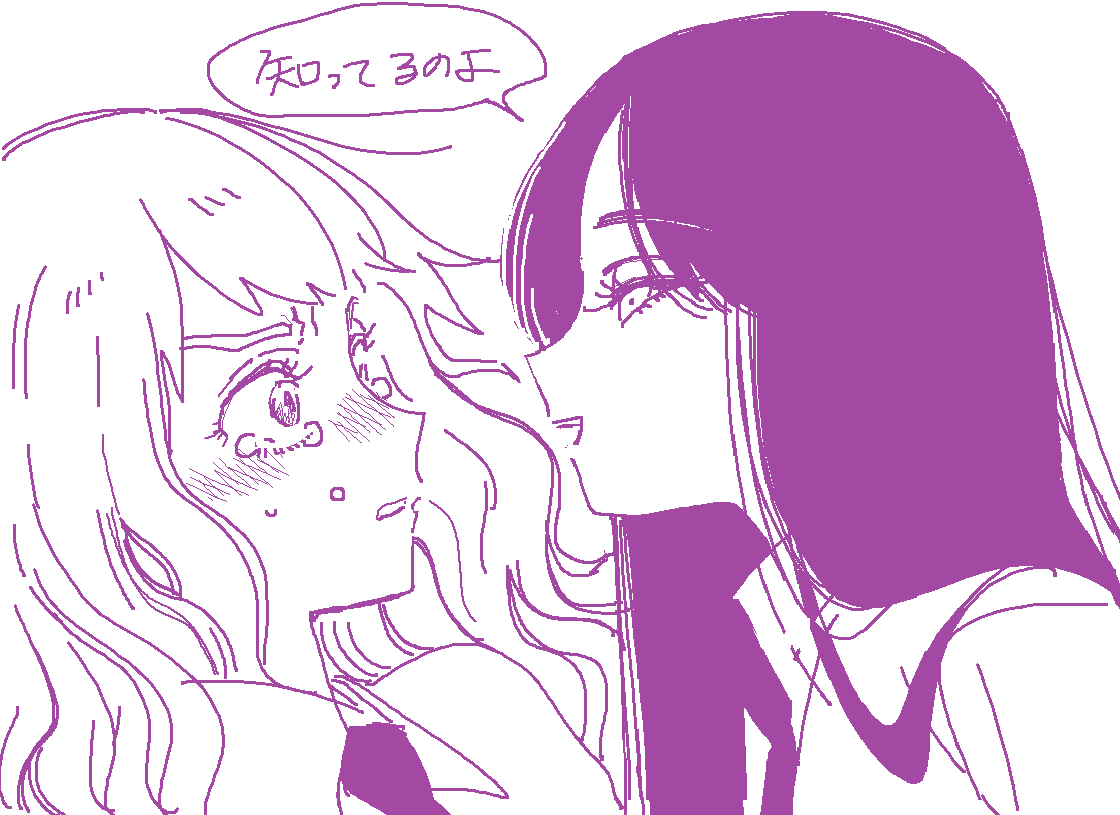 ついでにツリ目とタレ目百合コレクションでも 
