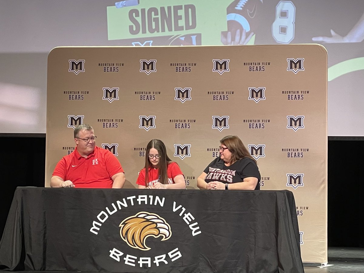 Huge congratulations to our own Megan Connor for signing to play College Flag Football with Huntingdon College!!! #alwaysabear