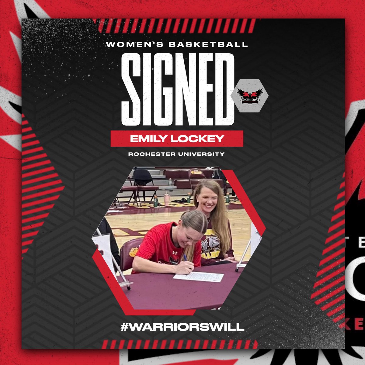 #WarriorNation,

Let’s give a warm welcome to 2024 5’9” Emily Lockey from St. Cloud, FL. Welcome to the Warrior family, Emily! 

#WarriorsWill
