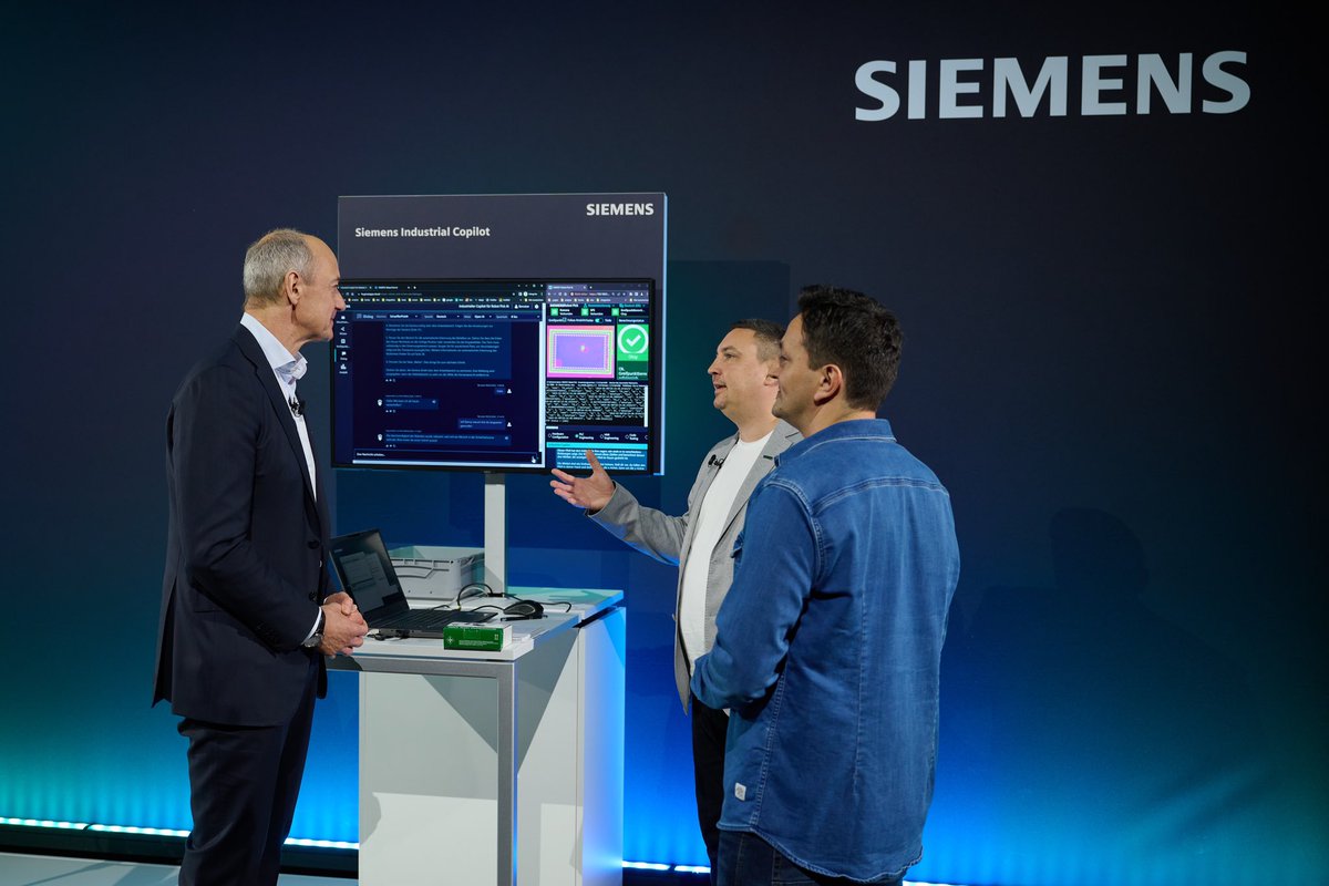 What a year! At today’s AGM for our financial year 2023 we reported record numbers. For the third time in a row. But more importantly, we see growth all around:   Our customers are growing - with digital and sustainability solutions from @Siemens.  Our ecosystem is growing - with
