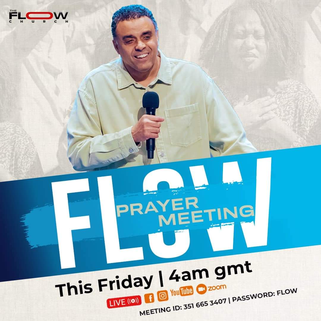 Psalm 5:3 
My voice shalt thou hear in the morning, O LORD; in the morning will I direct my prayer unto thee, and will look up.

Don’t miss the Flow Prayer Meeting tomorrow morning at 4 AM GMT.

#FLOWwithME #theFLOWchurch