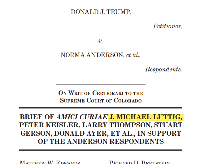 julie_kelly2's tweet photo. It is clear SCOTUS' decision will not even be close.

And it will represent a TOTAL HUMILIATION to so many "legal experts" and "historians" who filed amicus briefs to defend Colorado's actions. https://t.co/yDGR29KmWT
