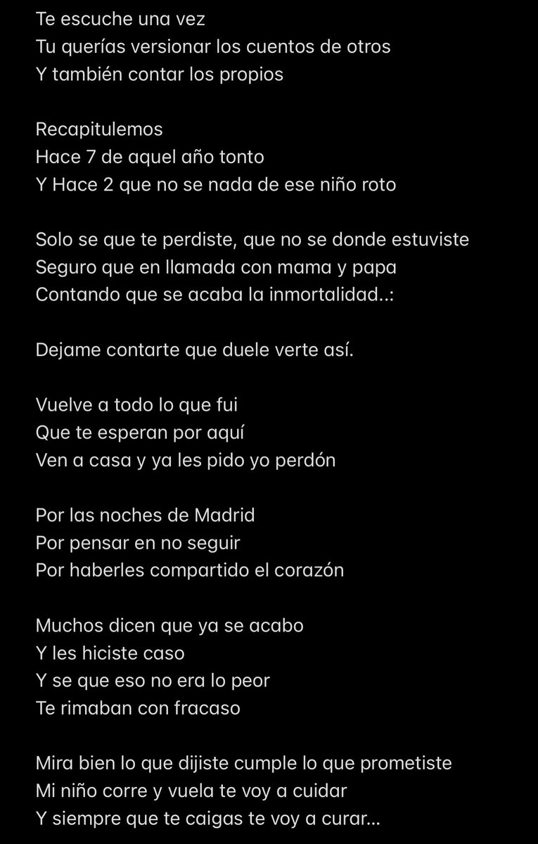 Ya iba siendo hora de que me escribiera a mí mismo.
