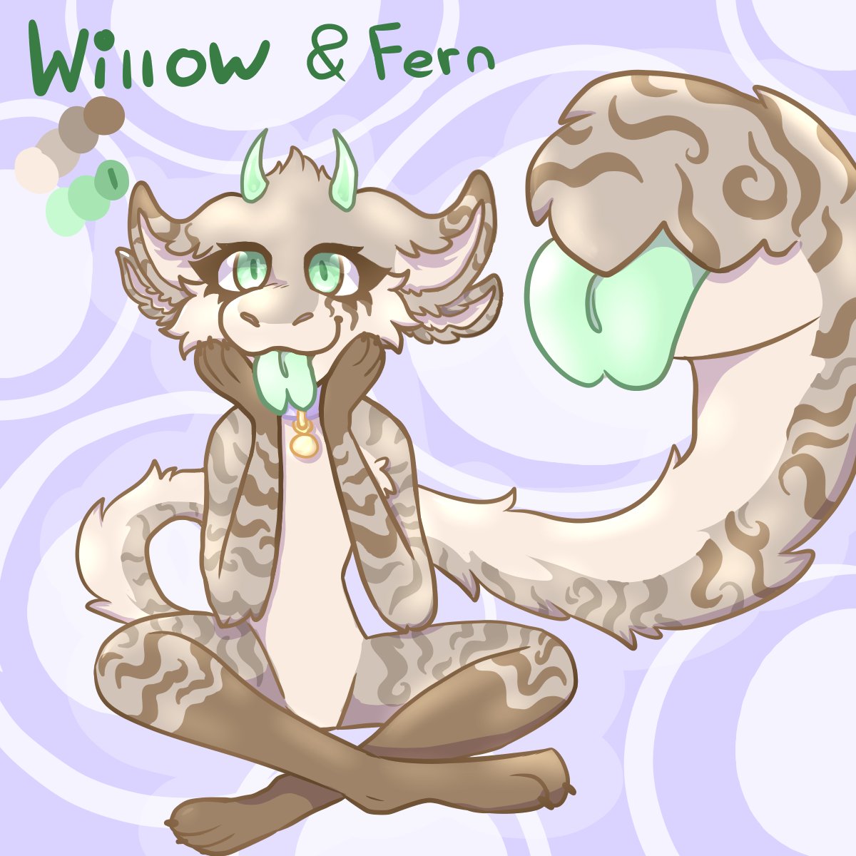 ProjectMango1's tweet image. Willow and Fern re design 🩷
#furryartwork #furryart #furrycommunity