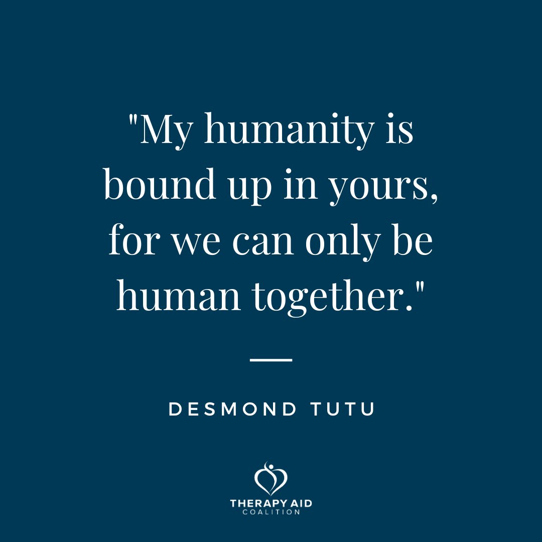 This. 💜 Please take a moment to marinate in these words of wisdom from Desmond Tutu. #inspiringquotes #desmondtutu #wordstoliveby