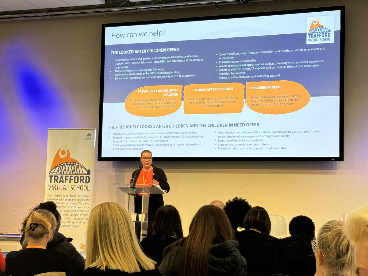 Another wonderful event from <a href="/TraffordVS/">Traff VirtualSchool</a> building bridges in our Trafford community’s understanding of trauma and attachment. Thank you for continuing to beat the drum for relational connections 💕 and research led approaches.
