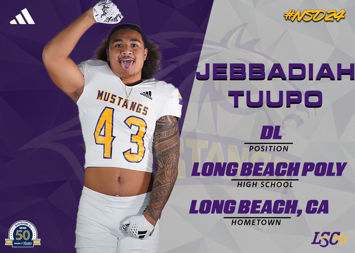 Welcome to Silver City @4oe2euce_ 🐎 | Jebbadiah Tuupo 🏈 | Defensive Line 🟣 | Long Beach Poly High School 🟡 | Long Beach, CA #RareBreed #Mustangs