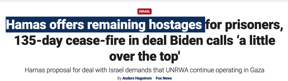 NathanJRobinson's tweet image. Hamas has offered to release the hostages. Israel has rejected the deal.