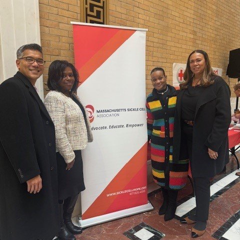 We were pleased to join the @MSCAssoc, the @RedCross, and the #sicklecelldisease community at last week’s Sickle Cell Briefing at the MA State House to raise awareness of #SCD and how to close the gaps in treatment and care. #sicklecelldisease #SCD #sicklecellwarriors