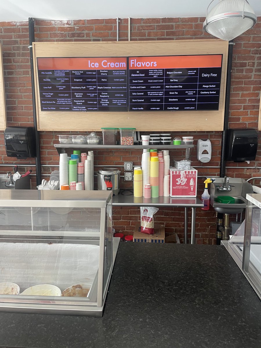 On Th Fe 8, these are the flavors at 899 Main St.